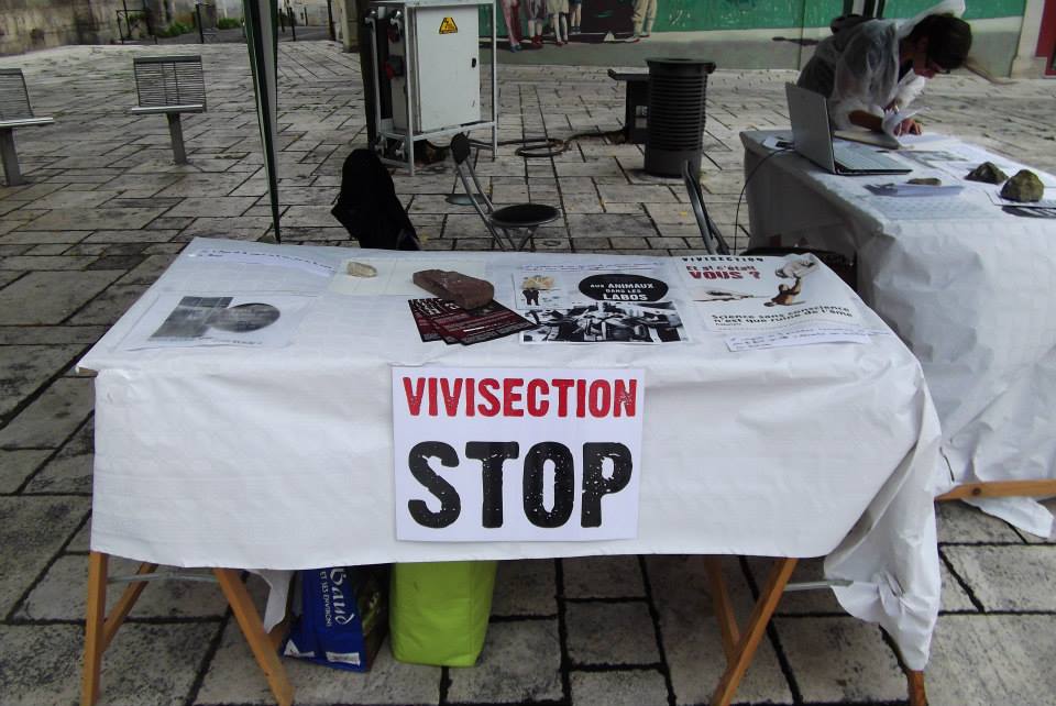 Angoulême – 06 septembre 2013 – Contre la vivisection