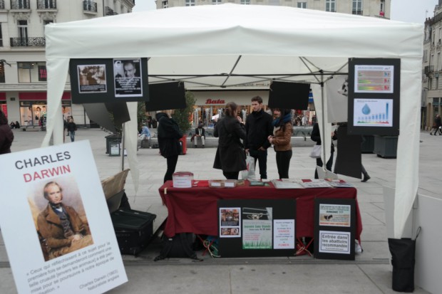 Journée Mondiale Animaux Laboratoire 2015 Angers