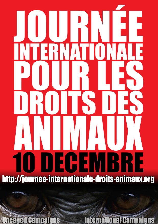 Journée Internationale Droits des Animaux 2012 Paris